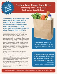 Freedom from Hunger County-Wide Food Drive