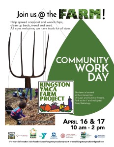 Kingston YMCA Farm Project Community Work Weekend