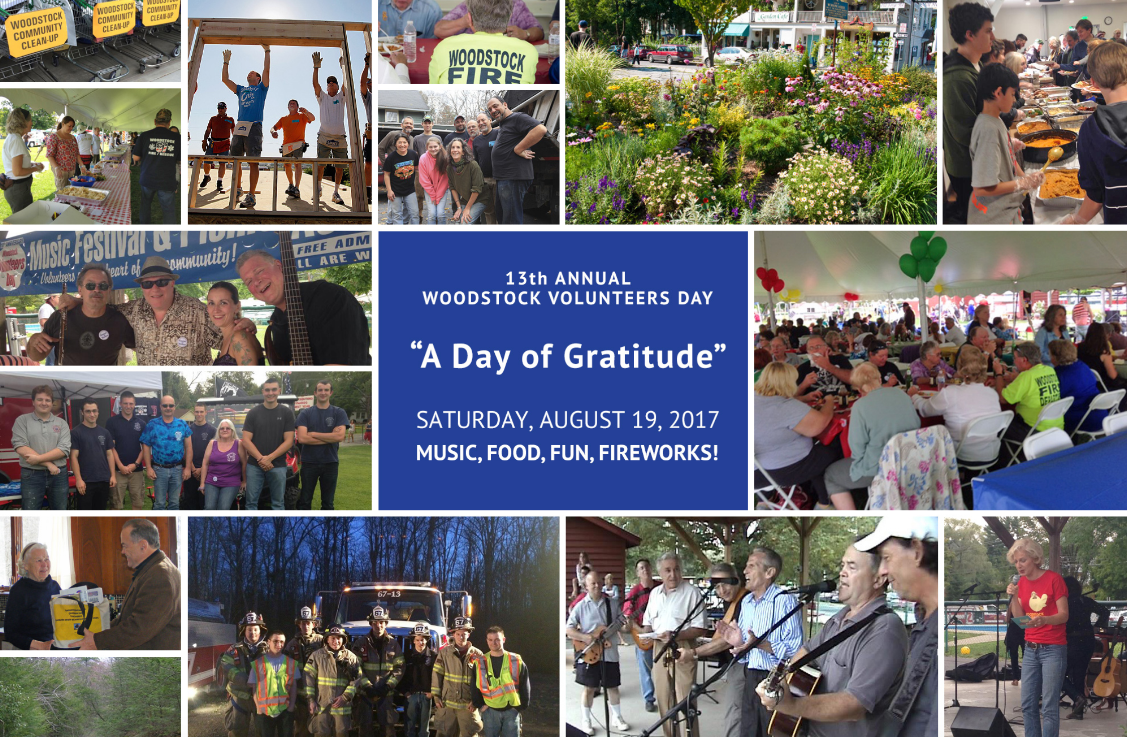 13th Annual Woodstock Volunteers Day