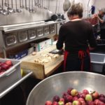 Farm to Food Pantry Apple Processing
