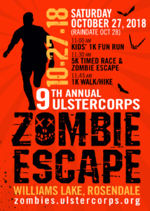 9th Annual UlsterCorps Zombie Escape