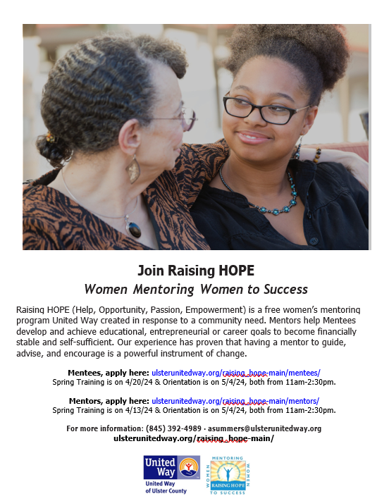 Join Raising HOPE - Women Mentoring Women to Success