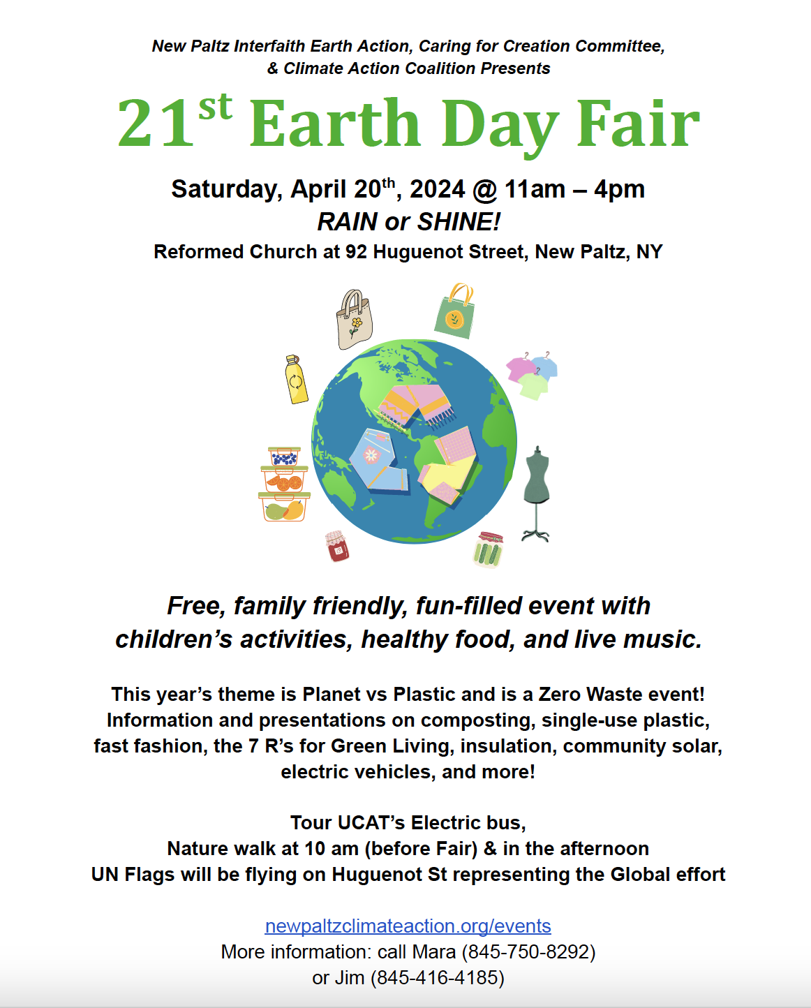 21st New Paltz Earth Day Fair