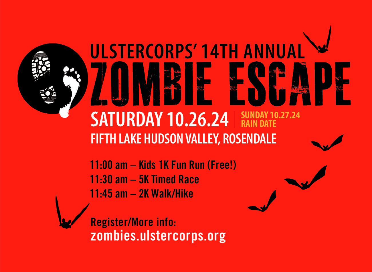 14th Annual UlsterCorps Zombie Escape